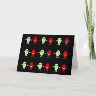 Gathering Of Grapes Greeting Card