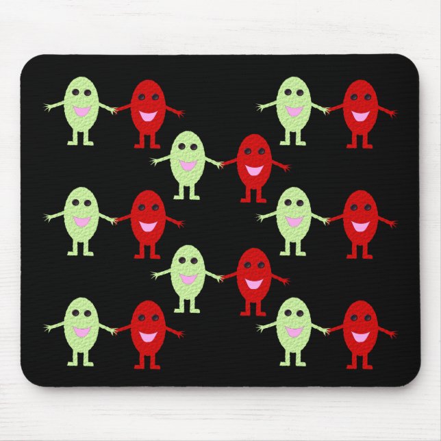 Gathering Of Grapes Mousepad (Front)
