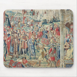 Gathering the Booty, Tapestry of David and Bathshe Mouse Pad