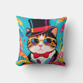 Gatinho throw pillow