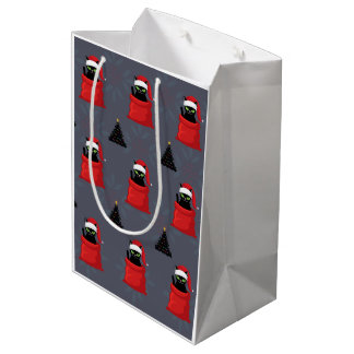 Gatito Cat Gift Bag - Grey