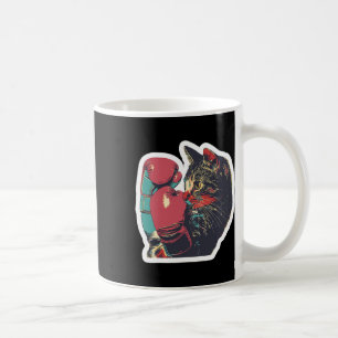 Gatito De Boxeo Cool Boxer Cat Boxing Gloves And C Coffee Mug
