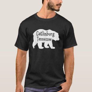 Gatlinburg Tennessee Bear Nature Hiking Cute Trave T-Shirt