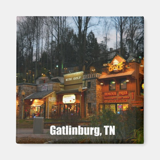 Gatlinburg, Tennessee Magnet (Front)