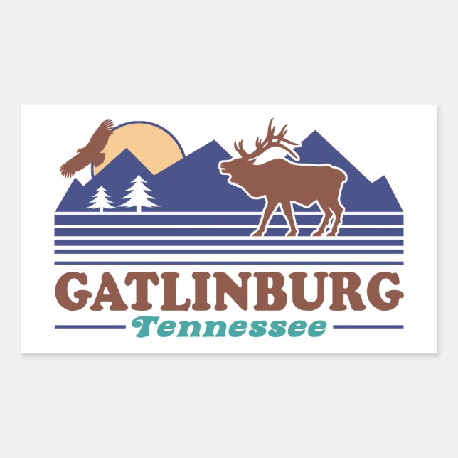 Gatlinburg Tennessee Sticker (Front)