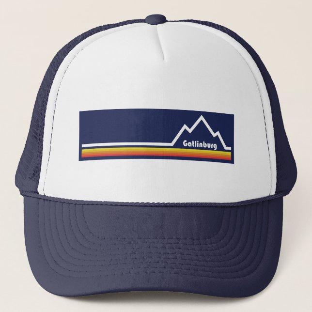 Gatlinburg, Tennessee Trucker Hat (Front)