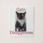 Gato désapprouve Jigsaw Puzzle