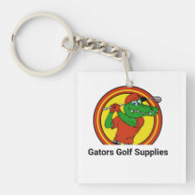 Gator Acrylic Keychain