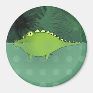 Gator dans le Magnet des marais