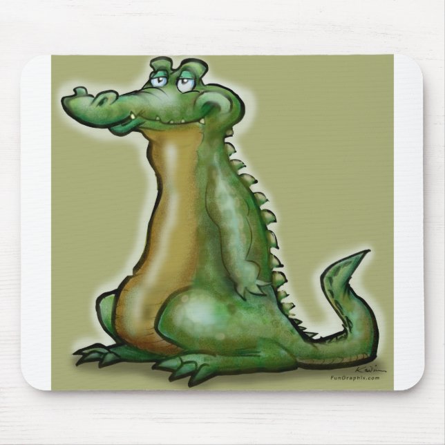 Gator Dude Mouse Pad (Front)