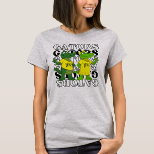 Gator Mirror Background T-Shirt