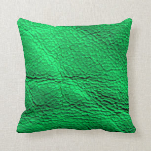 Gator neon green pillow design by RT STONE