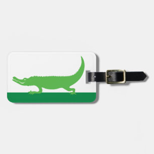 Gator on the Move Luggage Tag