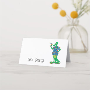 Gator Party Place Card