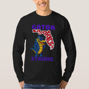 Gator Strong Florida Alligator Crocodile Zoo Anima T-Shirt