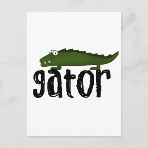 Gator T shirts and Gifts Postcard