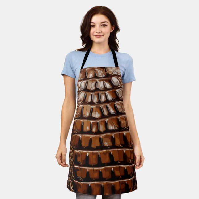 Gator Texture Apron (Worn)