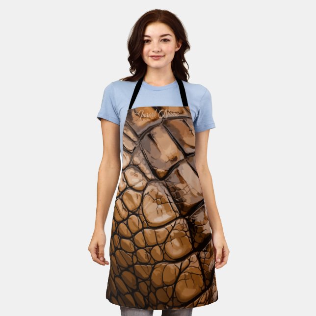 Gator Texture Apron (Worn)