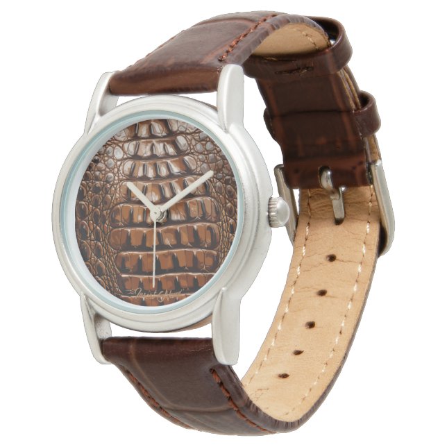 Gator Texture Watch (Angled)