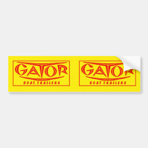 Gator Trailer Fender Sticker