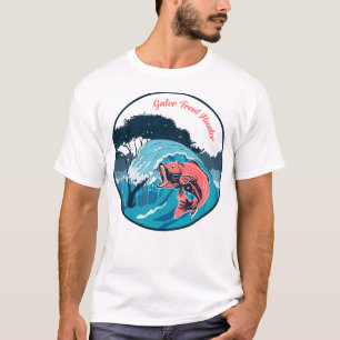 Gator Trout Swamp Hunter Fishing T-Shirt
