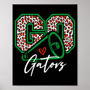 Gatorr Name Team Go Back To School Heart For Men W Poster
