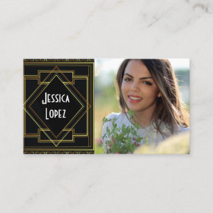 gatsby graduate networking social media photo calling card
