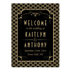 Gatsby Mariage Art déco des années 1920 vintage Ac