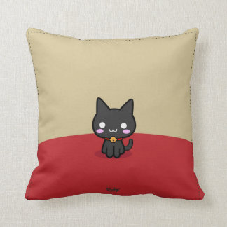 Gatto ♥ Bunnie (cute pillow) Throw Pillow
