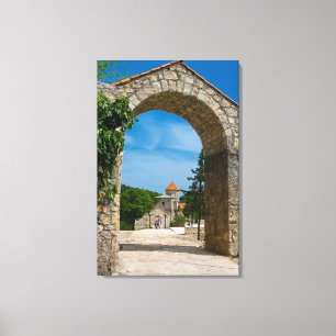 Gatway To Motsameta Monastery Canvas Print