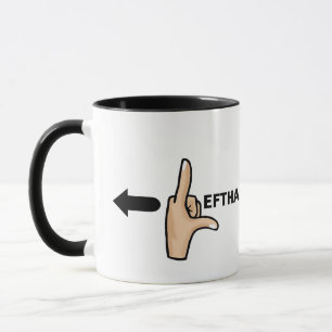 Gauche Graphic L Mug