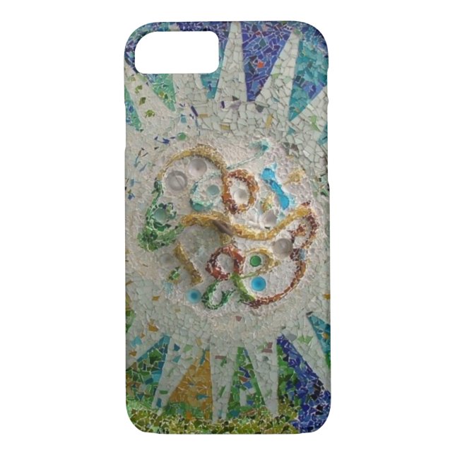 Gaudi Mosaic Case-Mate iPhone Case (Back)