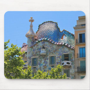 Gaudi's Casa Batllo Mouse Pad