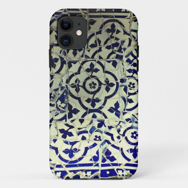 Gaudi's Park Guell Mosaic Tiles Barcelona Case-Mate iPhone Case (Back)