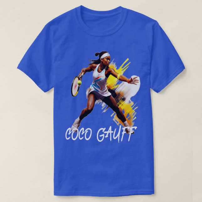 Gauff Tennis T-Shirt (Design Front)