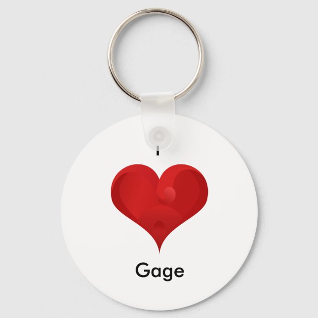 Gauge Keychain (Front)