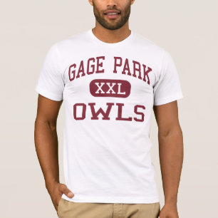 Gauge Park - Owls - High School - Chicago Illinois T-Shirt