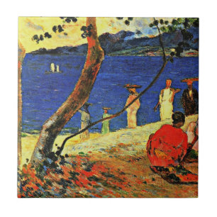 Gauguin - A Seashore Tile