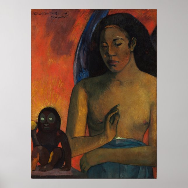 Gauguin - Barbarian Poems Poster (Front)