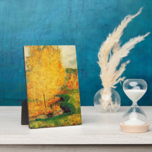 Gauguin - By the Stream, Autumn, Plaque