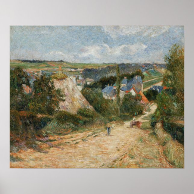 Gauguin - Entrance To The Village Of Osny 1882 Poster (Front)
