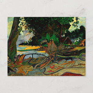 Gauguin - Hibiscus Tree Postcard