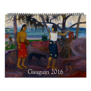 Gauguin Huge 2016 Calendar