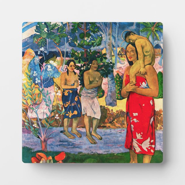 Gauguin Ia Orana Maria Plaque (Front)