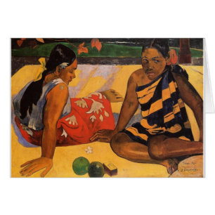 Gauguin Polynésie Française Tahiti Femmes Peinture