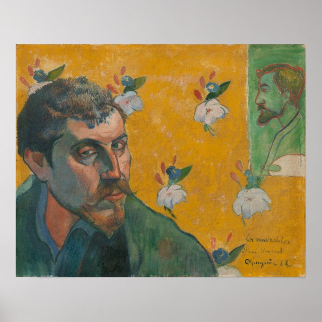 Gauguin - Self Portrait (Bernard 'Les Miserables') Poster (Front)