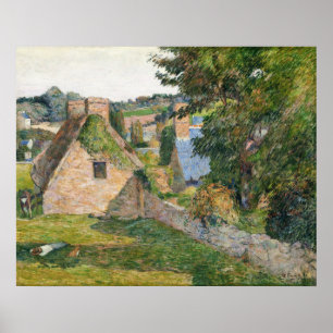 Gauguin The Field of Derout-Lollichon Art Print