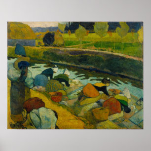 Gauguin - Washerwomen 1888 Poster