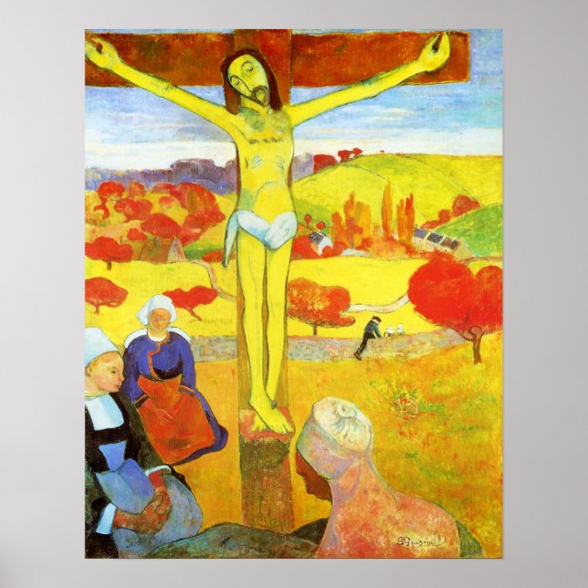 Gauguin Yellow Christ Poster (Front)