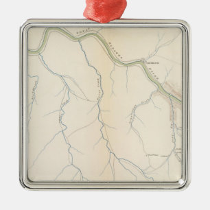 Gauley Bridge Metal Ornament